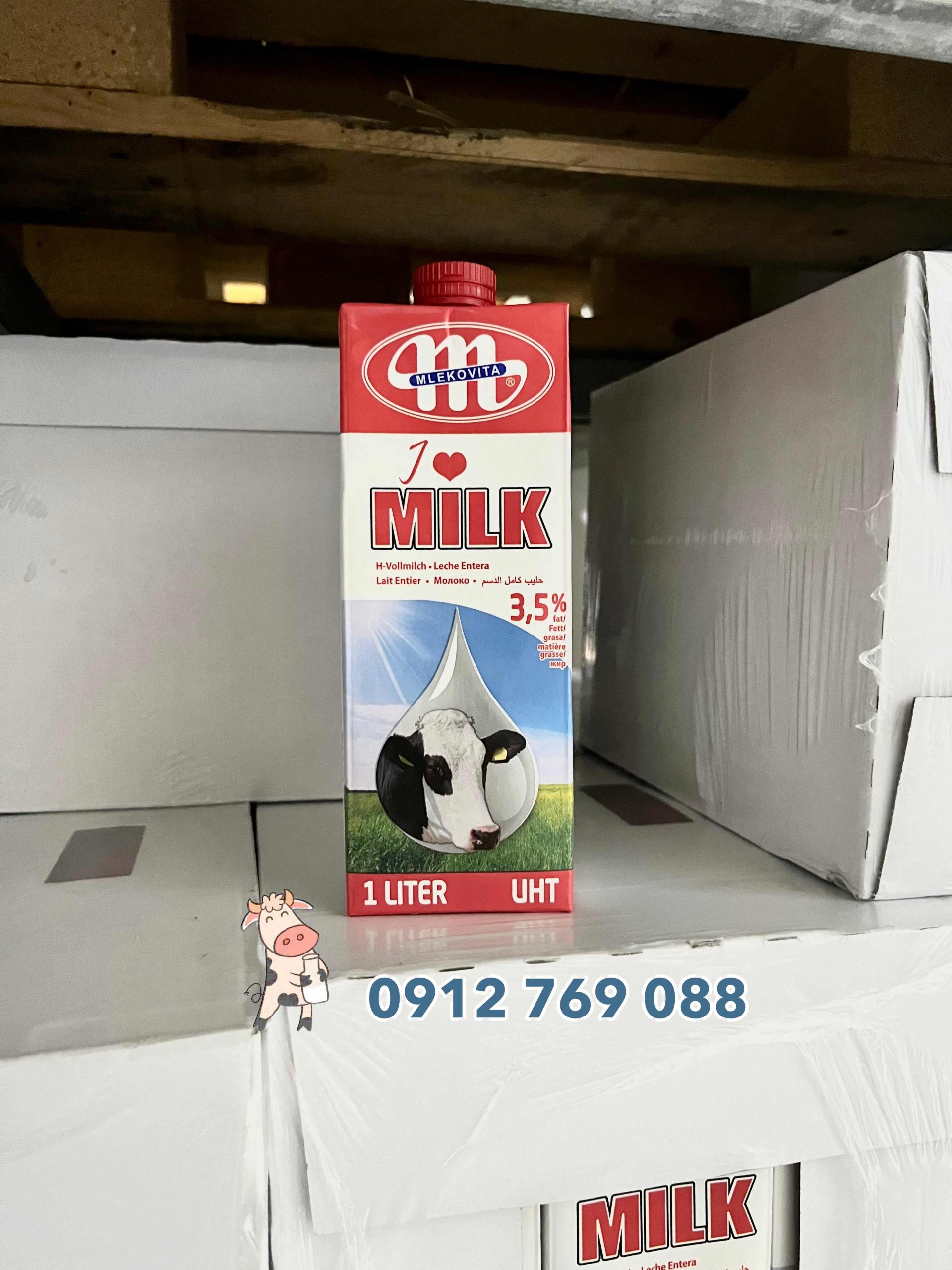 Sữa tươi mlekovita i love milk