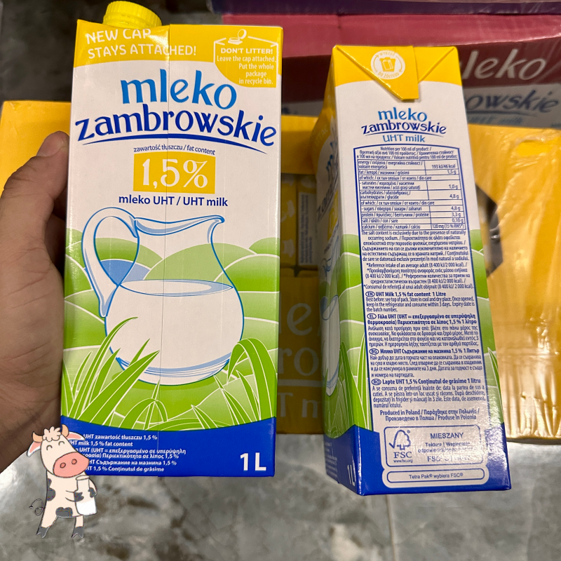 Sữa tươi Zambrowskie ít béo