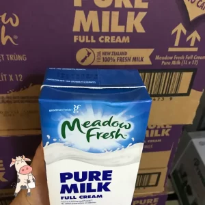 Sữa tươi Meadow nguyên kem không nắp