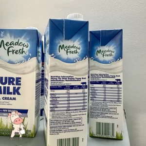 Sữa tươi UHT Meadow Fresh fullcream hộp 1L