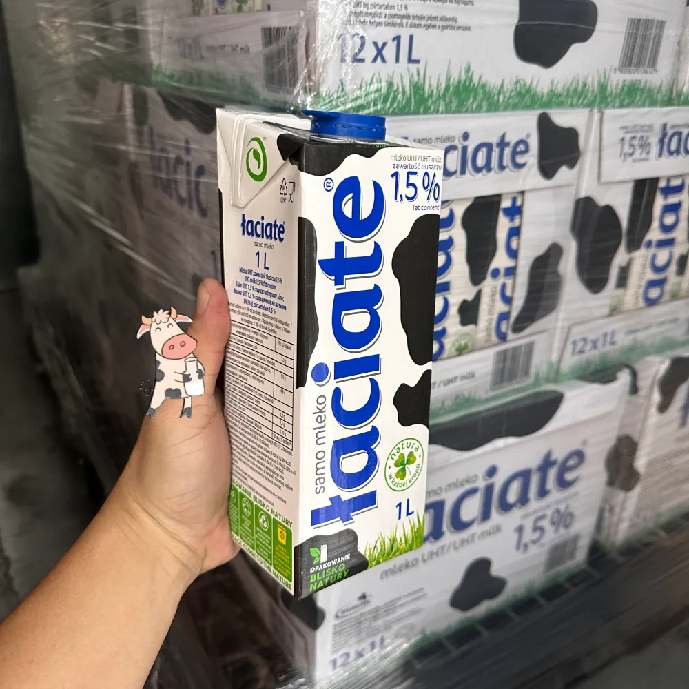 Sữa tươi lowfat Laciate béo 1.5% nhập khẩu Ba Lan