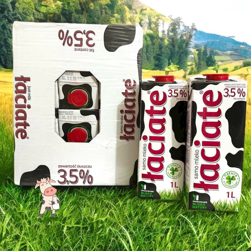 Sữa tươi Laciate béo 3.5% nhập khẩu Ba Lan