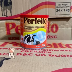 Sữa đặc có đường Perfeito lon 1kg nắp đục, nhập khẩu Malaysia